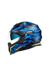 Nexx X.wst 2 Rockcıty Mat Mavi Neon Sarı Kask