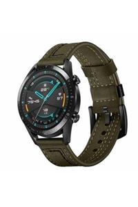 Samsung Galaxy Watch Gear S3 22mm Dikişli Deri Kordon