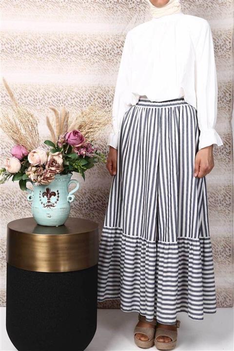 Micca Denizci Etek - Beyaz