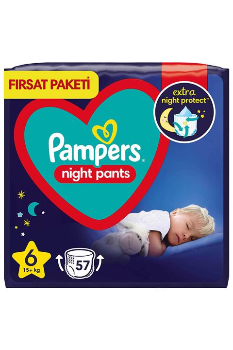 Prima Gece Külot Bezi 6 Beden 57'li Fırsat Paketi (19x3)