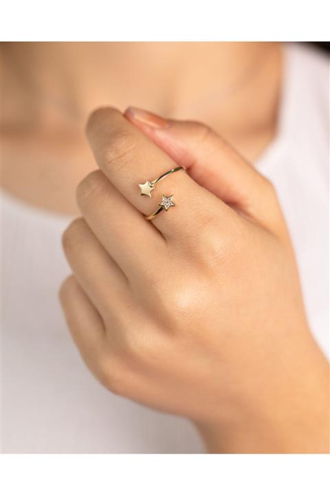 YAVUZ KUYUMCULUK Altın Yıldız Yüzük