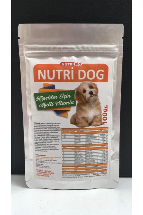 nutribio Köpekler Için Multivitamin Günlük Vitamin Tüy Ve Kıl Kökü Bakımı