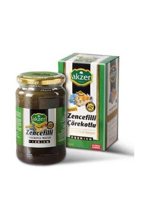 Akzer Zencefilli Çörekotlu Ballı Bitki Karışımı