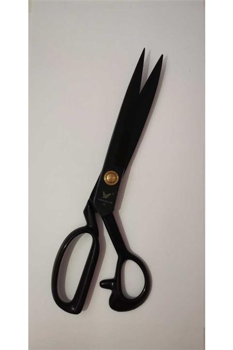 YINUO Siyah Somunlu Kumaş Kesme Makası 9'' Numara