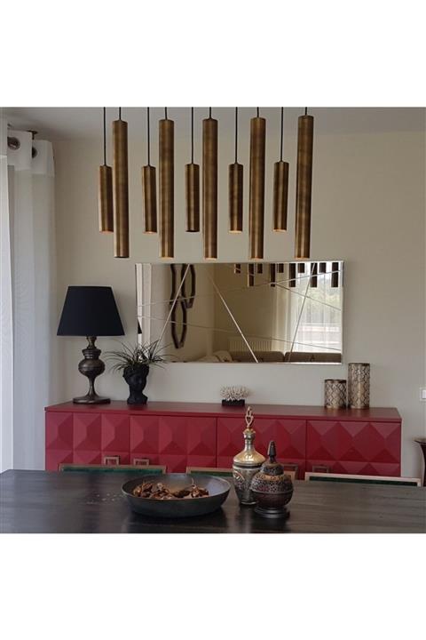 NEOstill Bronz Dekoratif Ayna 130x62 cm A309y