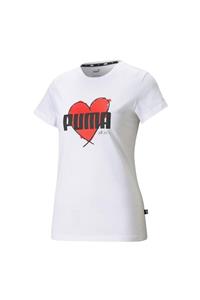 Puma Kadın Spor T-Shirt - Heart - 58789702