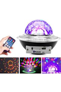 BSD GİFTED Disko Topu Rgb Ledli Kumandalı Bluetooth Usb Hoparlör Sese Duyarlı Lamba