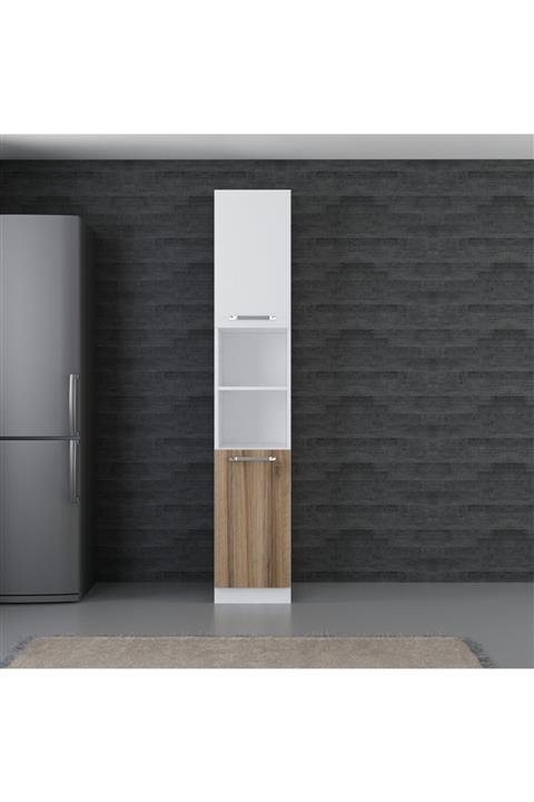 Minar 40 cm Mutfak Boy Dolabı Beyaz D40-d2