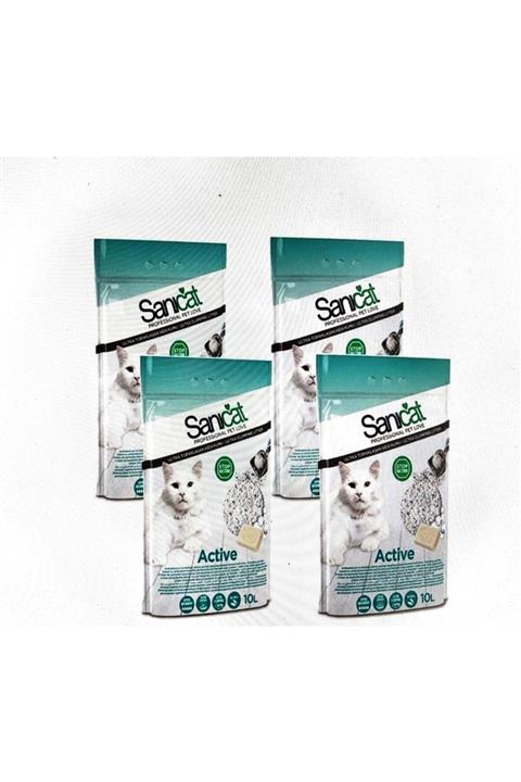 Sanicat Active 10l*4 Adet