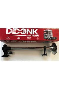 DİDONK Tekli Havalı Marin Korna Krom 24 Volt (hava Gerekir)