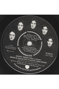 ALP PLAK John Lennon Hapy Xmas War Is Over / Listen The Snow Is Falling