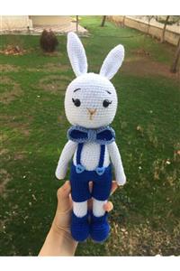 USTAHOBİEVİ Amigurumi Tulumlu Tavşan