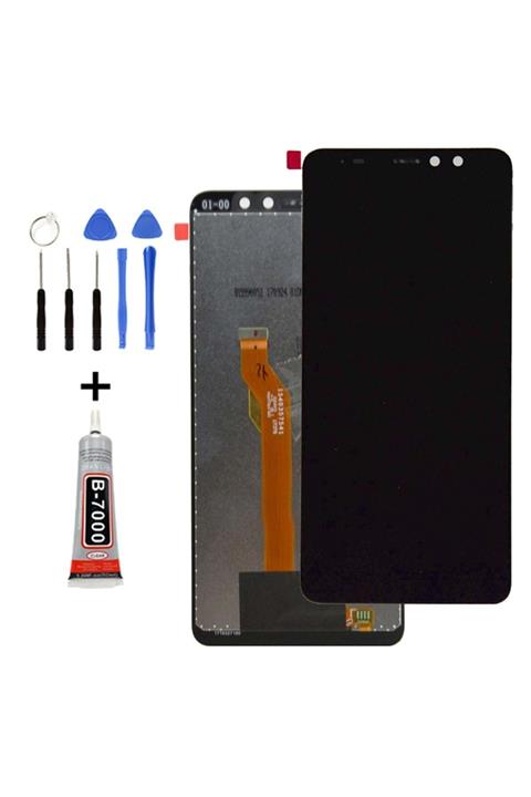 Tk Tech HTC U11  LCD EKRAN DOKUNMATİK SİYAH TAMİR SETİ YANINDA !!!