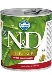N&D Prime Tahılsız Tavuklu Ve Narlı Konserve Yetişkin Köpek Maması 285 G