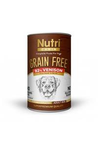 Nutri Feline Nutri Canin Geyik Etli Patatesli Tahılsız Yetişkin Köpek Konservesi 400 Gr