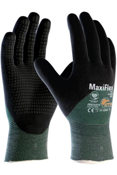 Maxiflex Atg ® Cut™ 34-8453 Dotlu ¾kesilmeye Dayanıklı Eldiven No:9 (large)