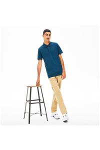 Lacoste Erkek Regular Fit Mavi Paris Polo Yaka T-Shirt