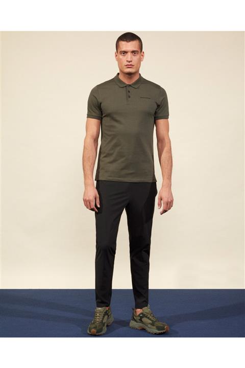 SKECHERS Erkek Haki Polo Yaka Tshirt