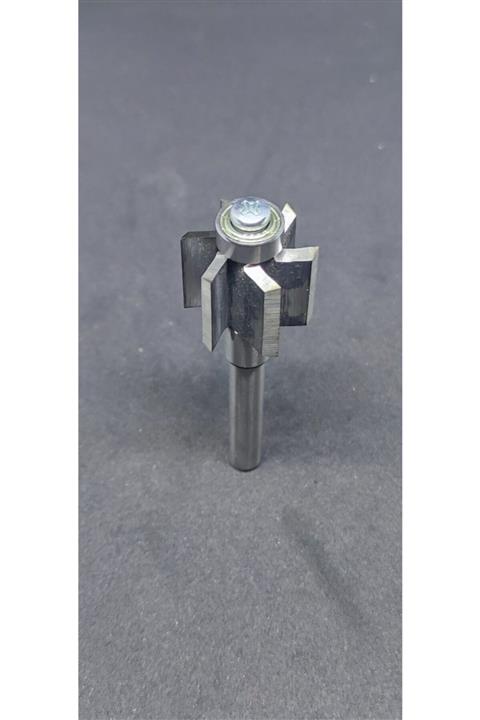 MOTİFSAN Oymacılar Ve Hobiciler İçin 6mm Saplı El Frezesi Için Çelik Bilyalı Fatura Bıçağı Ø20x15x6 mm