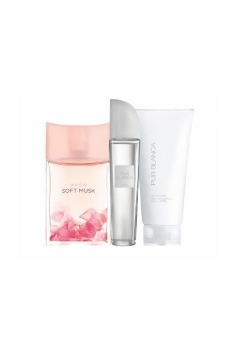AVON Soft Musk 50ml-pur Blanca 50ml-pur Blanca Losyon 150ml