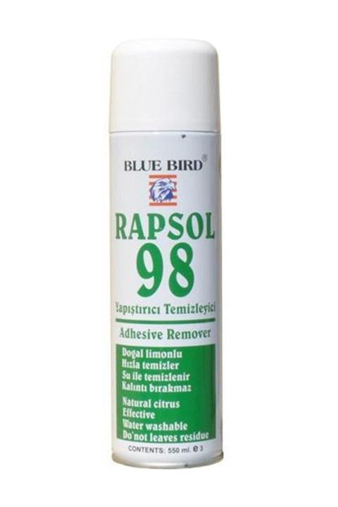 BLUE BIRD Rapsol 98 Kumaş Yapıştırıcı Temizleme Spreyi 500 Ml.