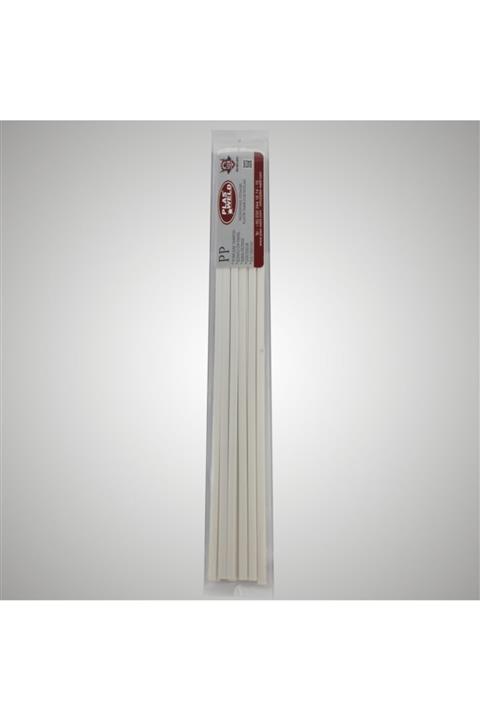 Plas Weld Pp Beyaz Geniş Plastik Kaynak Elektrot 5 Adet