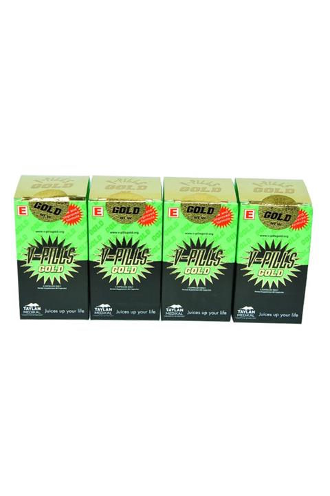 VPills Vpills Gold Bitkisel 60 Kapsül 4 Kutu