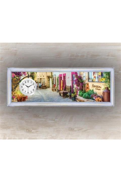 Şahane Pazar Galaxy Alacatı Tablolu Duvar Saati Ayp-541 Fma00478