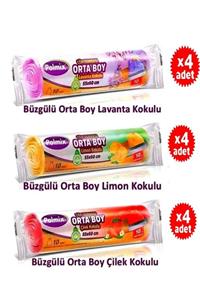 Polmix Orta Boy Büzgülü Çöp Torbası+100 Ml Dezenfektan