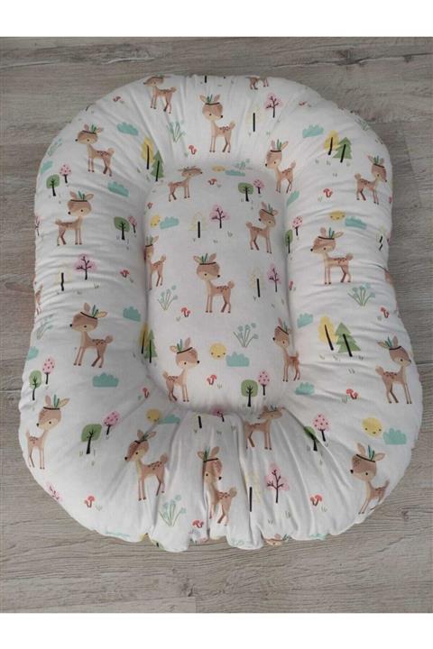 BABYNEST SEPETi Tatlı Karaca Puffy Babynest