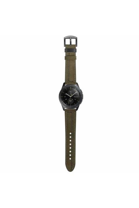 noktaksgalaxy Watch 42mm (20mm) Krd-19 Deri Kordon