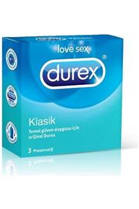 Durex Klasik Temel Güven Duygusu 3`lü