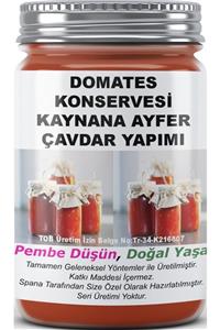 SPANA Domates Konservesi kaynana Ayfer Çavdar Yapımı Ev Yapımı Katkısız 820gr