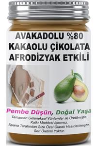 SPANA Avakadolu %80 Kakaolu Çikolata Afrodizyak Etkili Ev Yapımı Katkısız 330 gr