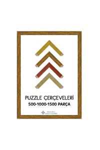 Selçuklu Sanat Puzzle Çerçevesi Eskitme 30 Mm - 60x85 (1500'lük) - Kahverengi