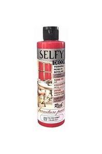 Rich Boya Rich Selfy Decor Vernikli Boya 240 Cc Italyan Kırmızı