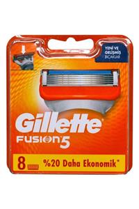 Gillette Fusion5 Yedek Tıraş Bıçağı 8'li