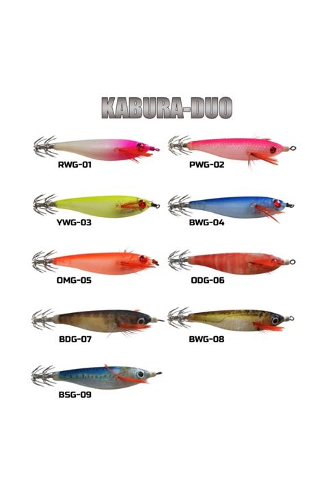 Get Lock Kabura Duo Squıd Kalamar Jıg 7.5cm 9gr Col: Owg-05
