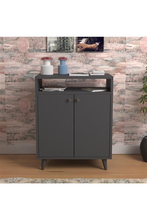 Nettrends Carbora Çok Amaçlı Dolap Antrasit