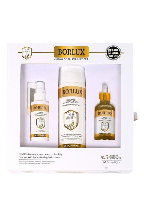 Borlux Saç Dökülmesine Karşı Set