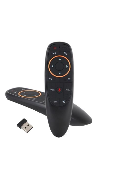 Tv Box G10 Air Mouse Sesli Komut Kontrol Kumanda Pc--smart Tv