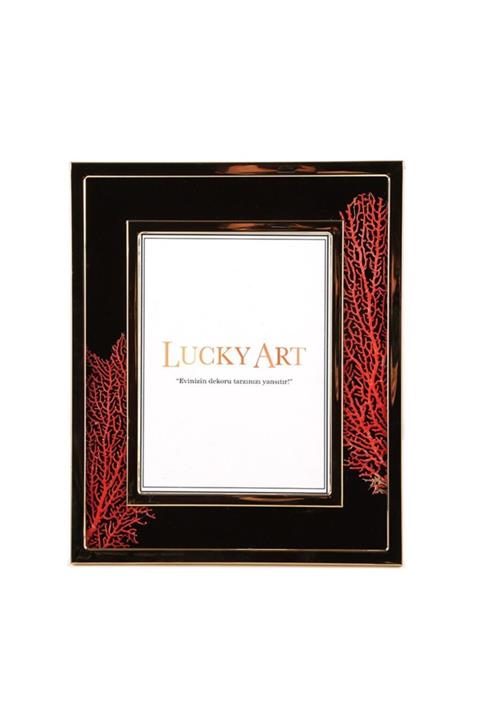 Lucky Art Syh Üzeri Kırmızı Mercanlı Çerçeve 6 X 8 \