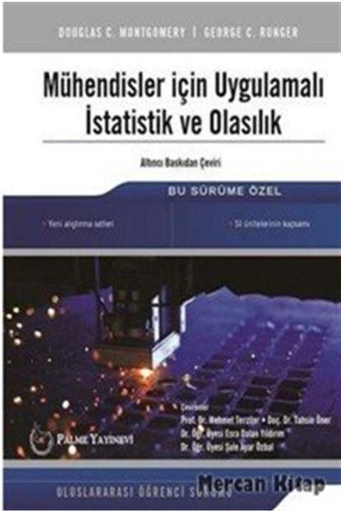 Palme Mühendisler Için Uygulamalı Istatistik Ve Olasılık