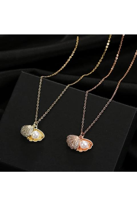 SONES Deniz Kabugu Incili Kolye