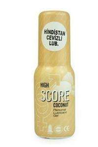 High Score Doğal Lubricant Hindistan Cevizli Cinsel Kayganlaştırıcı Jel 50 Ml