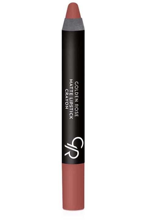 Golden Rose Matte Lipstick Crayon No:21