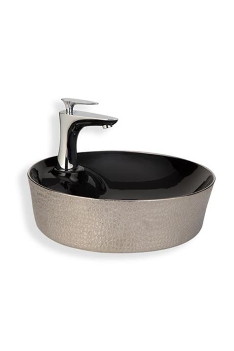 LENA E-5001gs Tezgah Üstü Porselen Lavabo