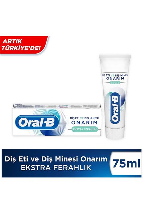 OralB Diş Eti ve Diş Minesi Onarım Ekstra Ferahlık 75 ml