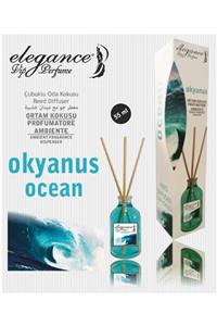 Elegance vip Perfume Okyanus Reed Diffuser Bambu Çubuklu Oda Kokusu (55 ML)