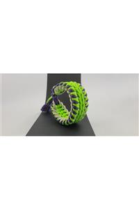 eklebunuda Paracord Bileklik T-w Design Cuff Survival Bileklik